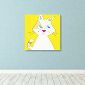 W-CAT LEINWANDDRUCK (Insitu (Holzboden))