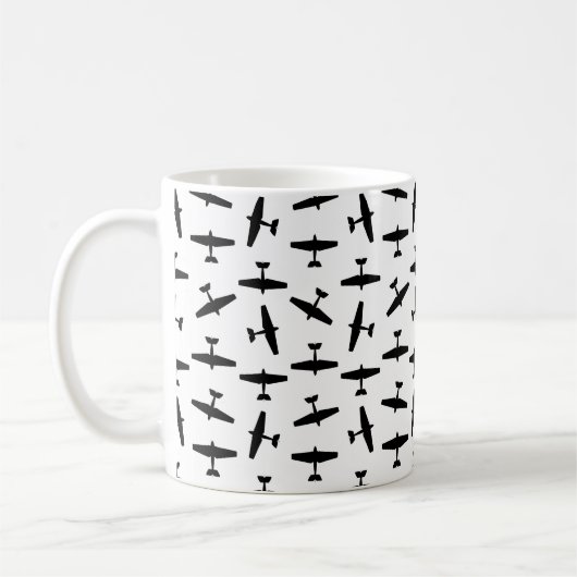 w/ CUSTOM HINTERGRUNDFARBE Kaffeetasse (Links)