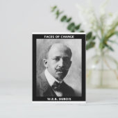 W.E.B. DUBOIS POSTKARTE (Stehend Vorderseite)