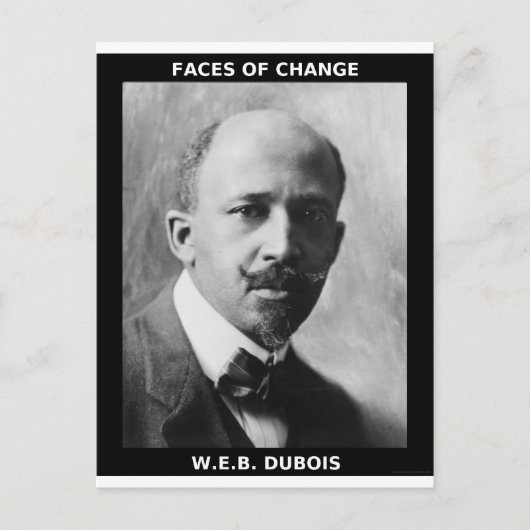 W.E.B. DUBOIS POSTKARTE (Vorderseite)