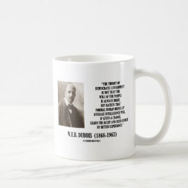 W.E.B. Dubois Theorie der demokratischen Regierung Kaffeetasse