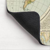W, E Hemisphären Mousepad (Ecke)