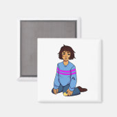 W Frisk Aufkleber Magnet (Vorderseite/Rückseite)