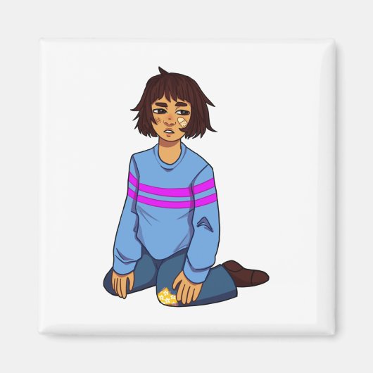 W Frisk Aufkleber Magnet (Vorne)