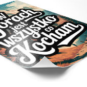 W górach jest wszystko co kocham fotodruck (Ecke)