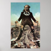 W.H. Vanderbilt als "Koloss der Straßen" Poster (Vorne)