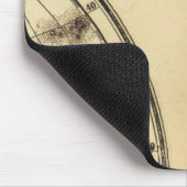 W Hemisphäre, E Hemisphäre 2 Mousepad (Ecke)