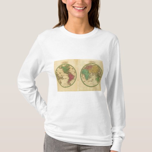 W-Hemisphäre, e-Hemisphäre T-Shirt (Vorderseite)