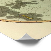 W Hemisphäre Poster (Ecke)