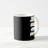 W Hook Up Funny Campervan Vanlife Rv Trailer  Kaffeetasse (VorderseiteRechts)