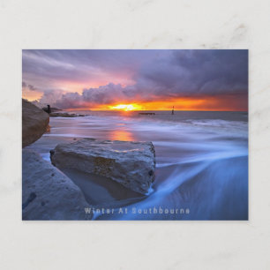 W i n t e r A t S o u t h b o u.. Postkarte