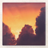 w im Wetter Glasuntersetzer (Vorderseite)