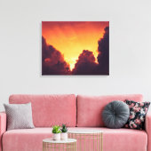 w im Wetter Leinwanddruck (Insitu (Wohnzimmer))