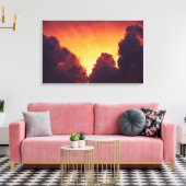 w im Wetter Leinwanddruck (Insitu (Wohnzimmer))