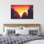 w im Wetter Leinwanddruck (Insitu (Schlafzimmer))