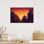 w im Wetter Poster (Küche)