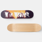w im Wetter Skateboard (Horizontal)
