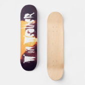 w im Wetter Skateboard (Vorderseite)