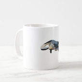 W ist für den White Bellied Spider Monkey Kaffeetasse (Vorderseite Links)