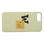 W ist für Waffle Case-Mate iPhone Hülle (Rückseite (Horizontal))