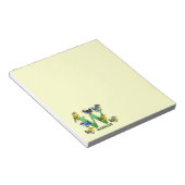 W ist für Warbler Notizblock (angewinkelt)