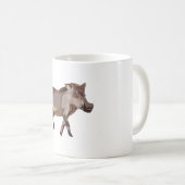 W ist für Warthog Kaffeetasse (VorderseiteRechts)