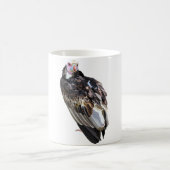 W ist für White Headed Vulture Kaffeetasse (Mittel)