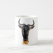 W ist für Wildebeest Kaffeetasse (Mittel)