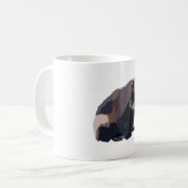 W ist für Wolverine Kaffeetasse (Vorderseite Links)