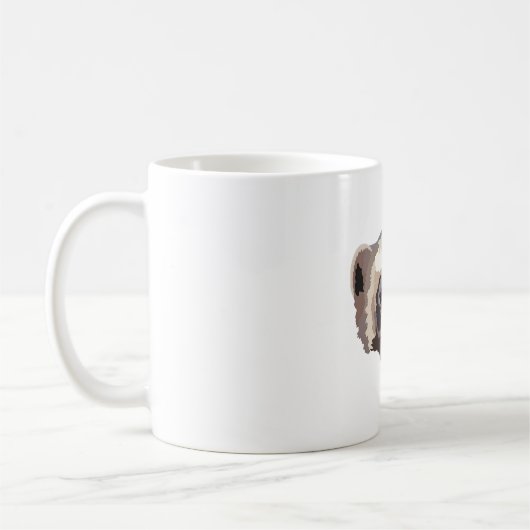 W ist für Wolverine Kaffeetasse (Links)