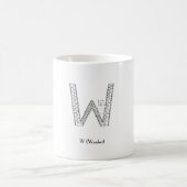 W ist für wombat kaffeetasse (Mittel)