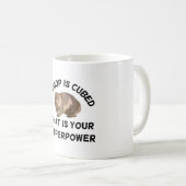 W ist für Wombat Kaffeetasse (VorderseiteRechts)