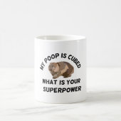 W ist für Wombat Kaffeetasse (Mittel)