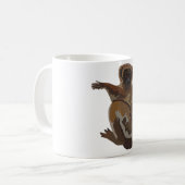 W ist für Wooly Lemur Kaffeetasse (Vorderseite Links)