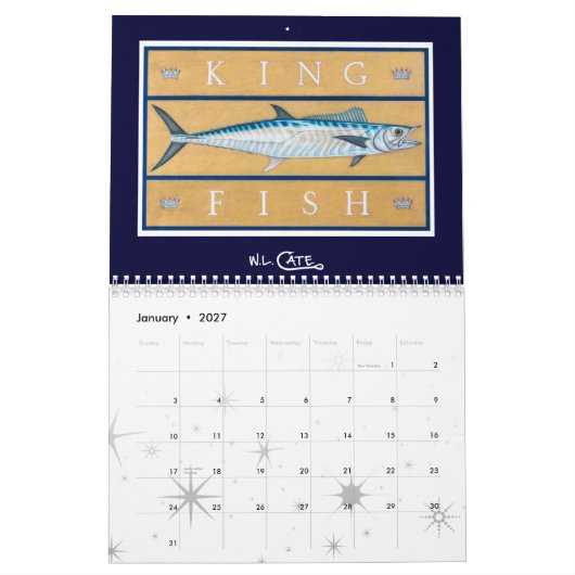 W.L. Cate 2011 Kalender (Jan 2027)