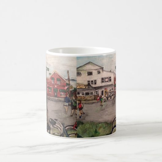 "W. Lakeshore Drive, Kelley's Island"-Tasse Kaffeetasse (Mittel)