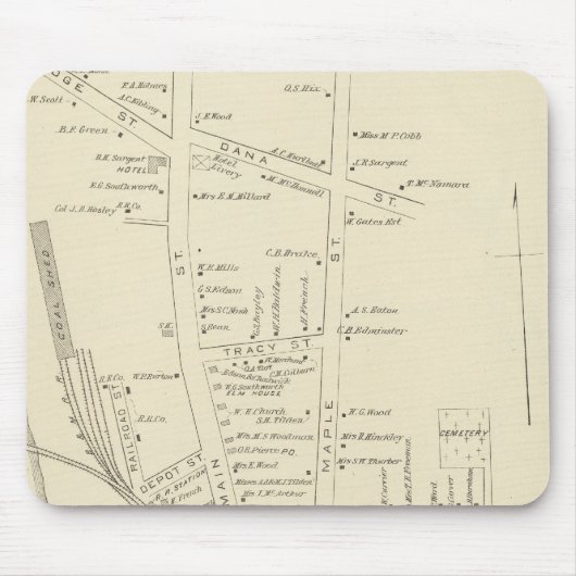W Libanon Mousepad (Vorne)
