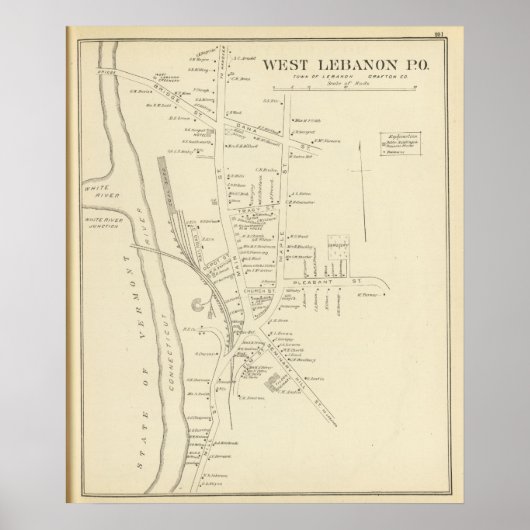 W Libanon PO Poster (Vorne)