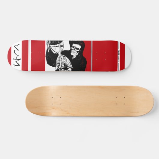 W.M. Skateboard-Plattform - grimmige Skateboard (Horizontal)