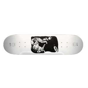 W.M. Skateboard-Plattform - Raumfahrer-Ausgabe Skateboard