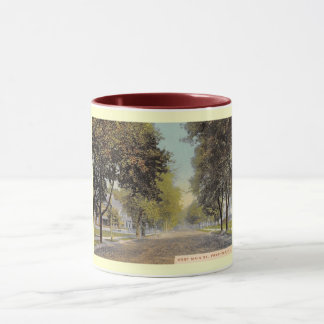 W. Main St., Freehold, New Jersey Vintag Style Tasse