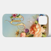 W Monogram iPad Air Hüllen (Rückseite (Horizontal))