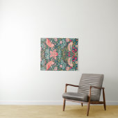 W. Morris Strawberry Diief Pink Wall Tapestry Wandteppich (Beispiel (Horizontal))