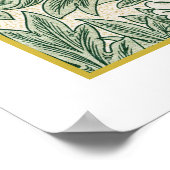 W Morris Zitat - Haben Sie nichts in Ihrem Haus .. Poster (Ecke)