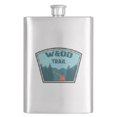 W&OD Trail Flachmann (Vorderseite)