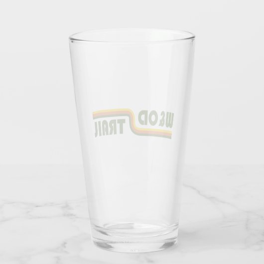 W&OD Trail Virginia Glas (Rückseite)