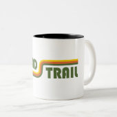 W&OD Trail Virginia Zweifarbige Tasse (VorderseiteRechts)