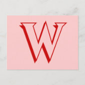 W POSTKARTE (Vorderseite)