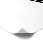 W-Rappers Funny Food Pun Poster (Ecke)