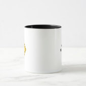 W rizz US Warnschild Meme Lustiger Spruch Tasse (Zentrum)